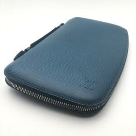 Louis Vuitton Epi Atoll Organizer Blue Leather - Picture 1 of 7